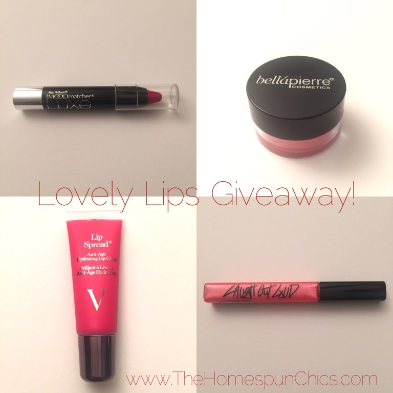 Lovely Lips Giveaway! New & Improved You Giveaway Hop! - The Homespun Chics