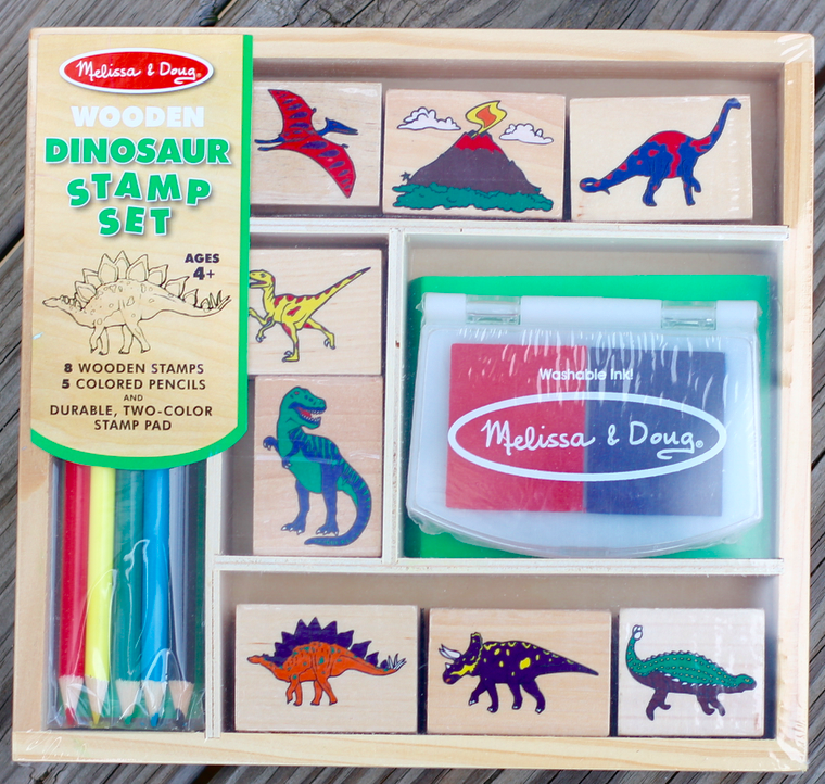 melissa and doug dinosaur stamps