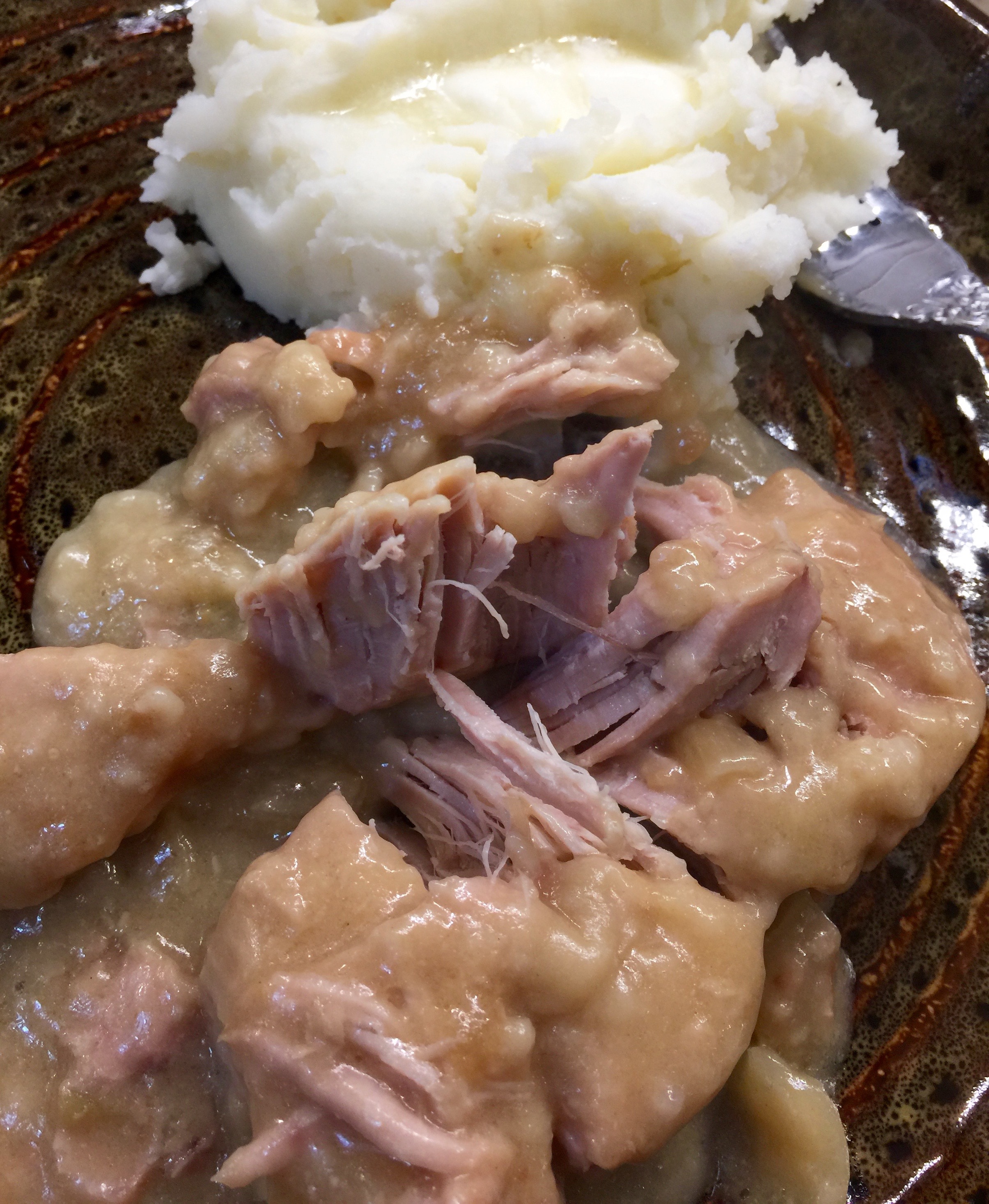 crockpot pork chops with gravy
