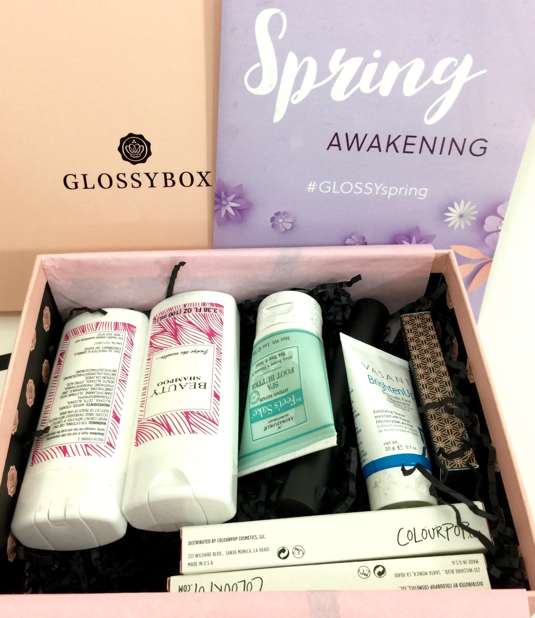 April 2017 Glossybox Review - The Homespun Chics