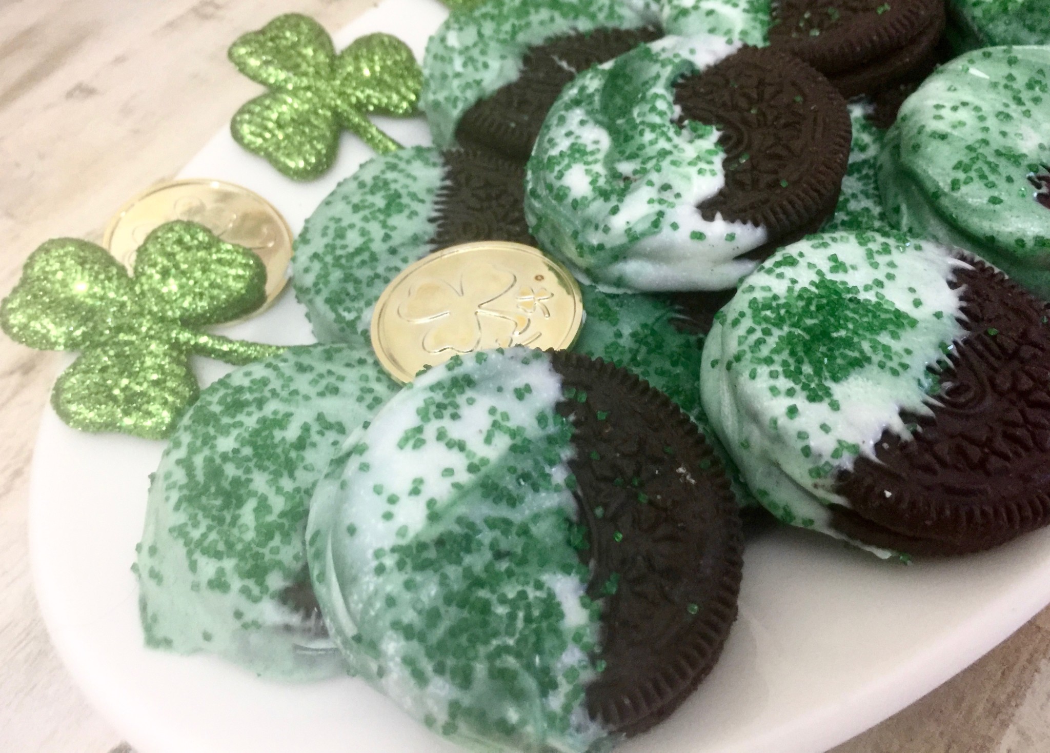 st patricks day oreos