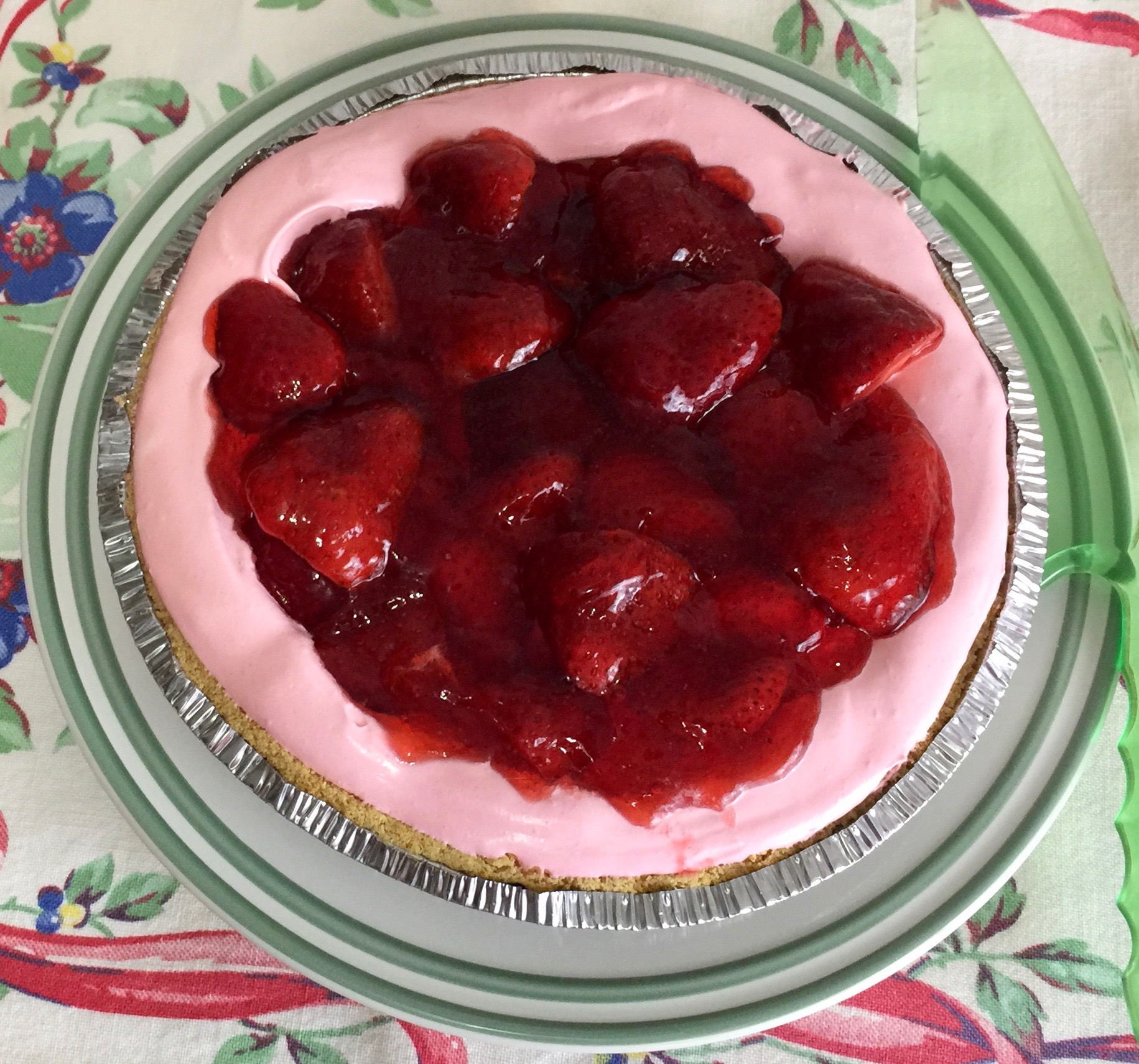 Fresh Strawberry Pie Recipe The Homespun Chics