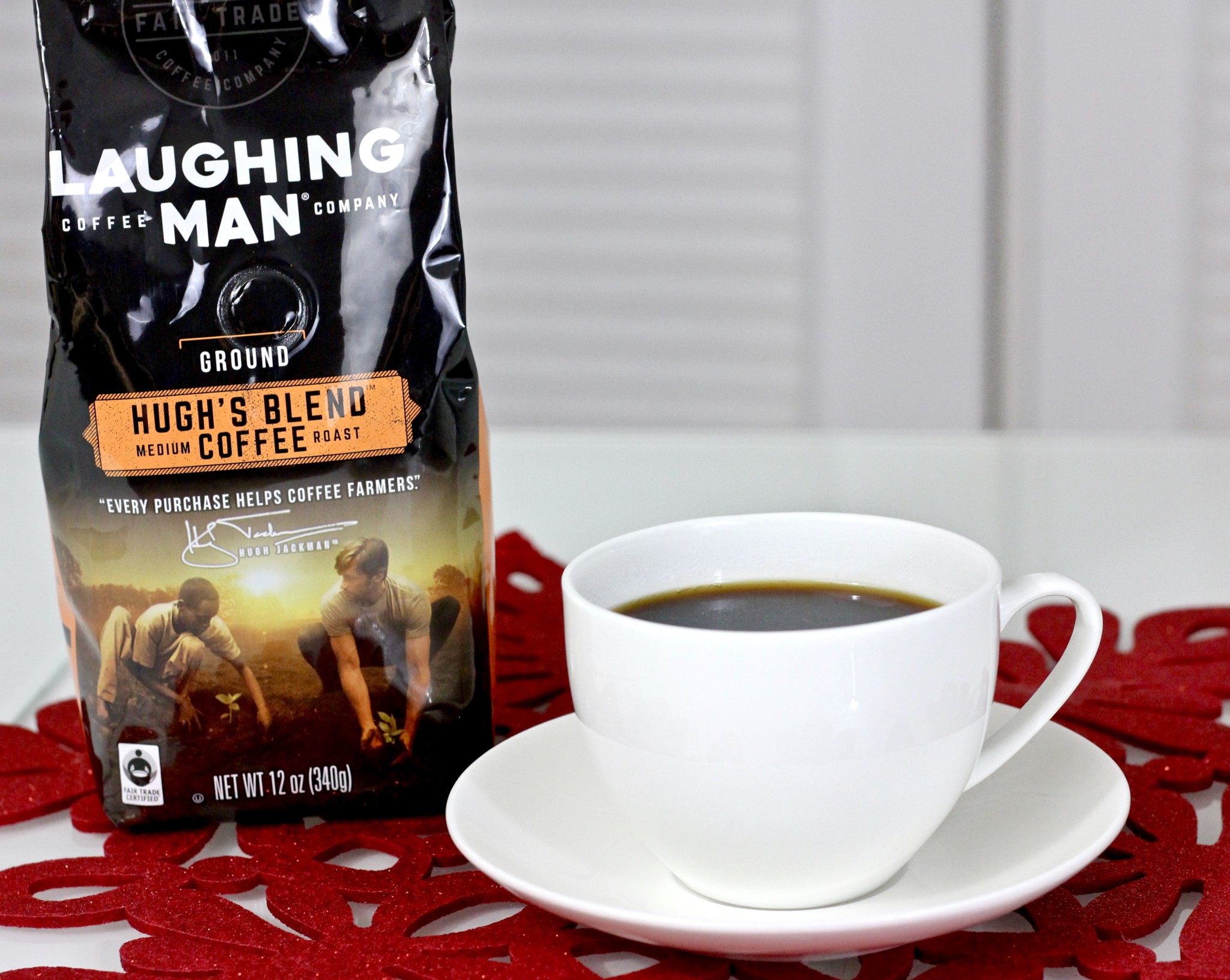 Laughing Man Coffee "Hugh's Blend" Review & Giveaway The