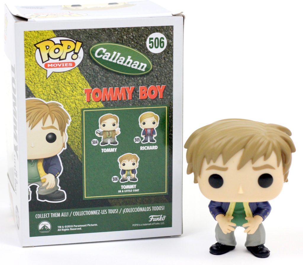 funko pop tommy boy little coat