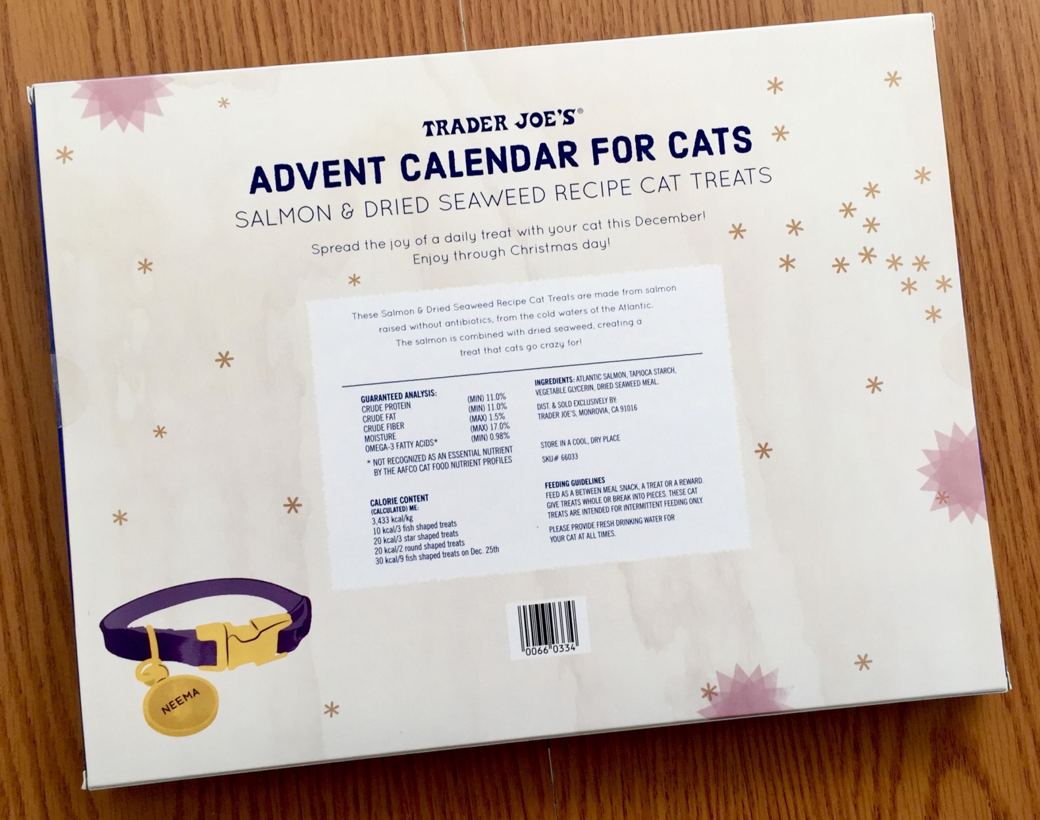 Trader Joe's 2019 Advent Calendar For Cats The Homespun Chics